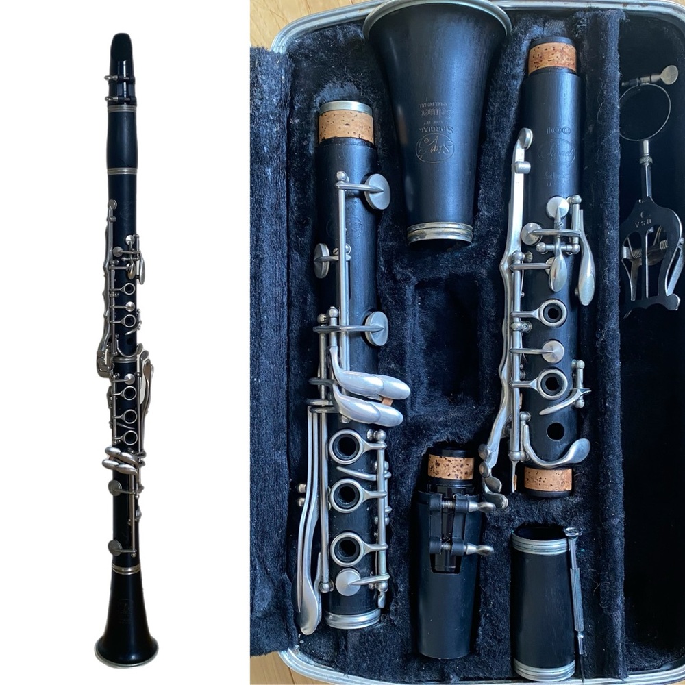 Antique Wooden Selmer Signet Clarinet